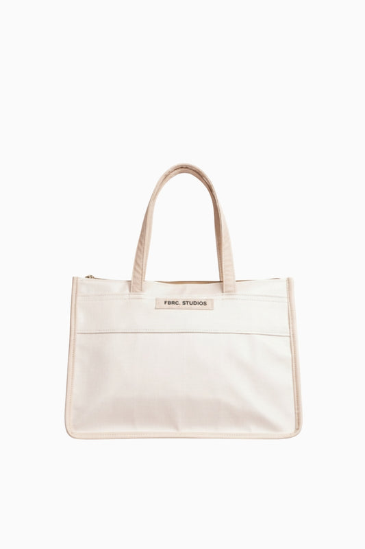 Bolsa tote de tecido reciclado da FBRC Studios