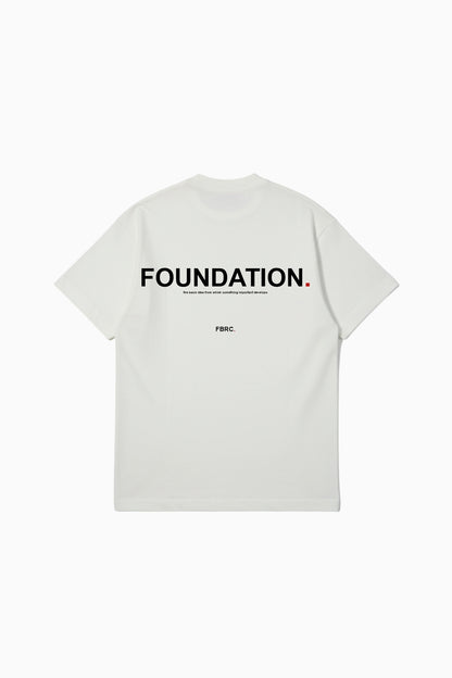 Camiseta offwhite Foundation Intro da FBRC Studios