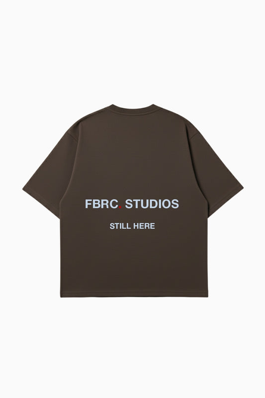 Camiseta boxy de algodão da FBRC Studios