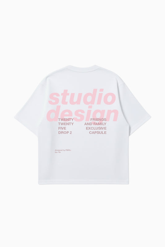 Camiseta boxy de algodão da FBRC Studios