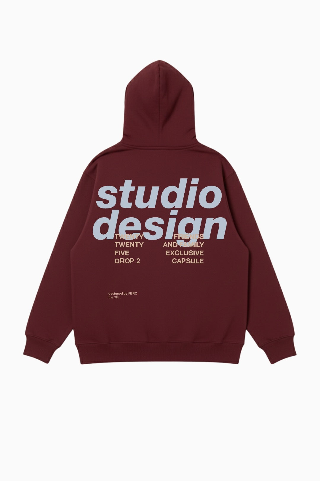 Moletom oversized de algodão da FBRC Studios