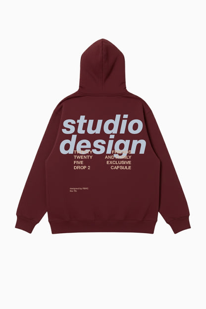 Moletom oversized de algodão da FBRC Studios