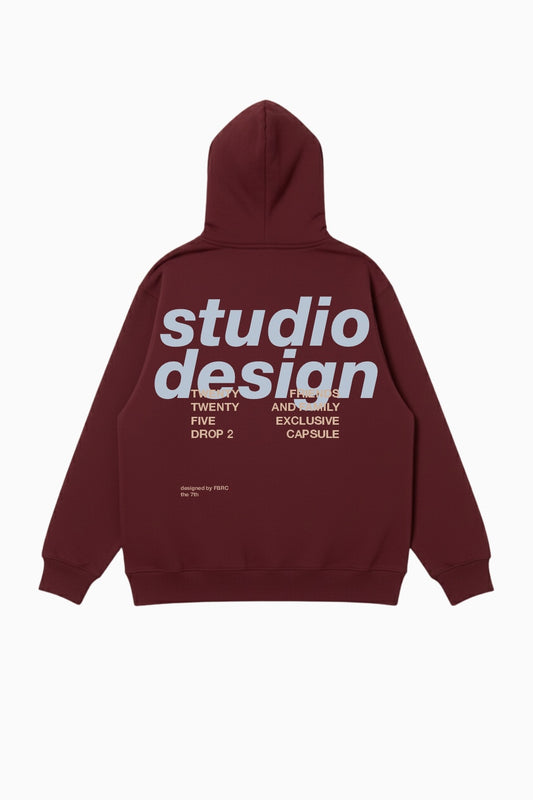 Moletom oversized de algodão da FBRC Studios